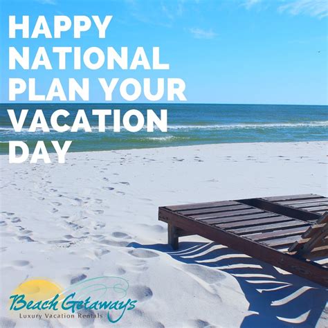 National Plan for Vacation Day 2024 - Beach Getaways