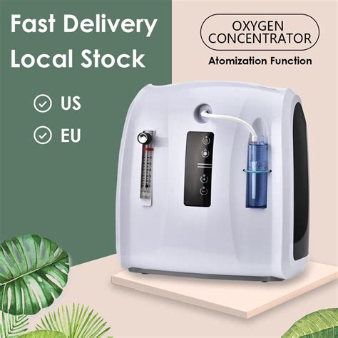 TTLIFE Oxygen Concentrator Machine 1 6L Min Adjustable Portable Oxygen