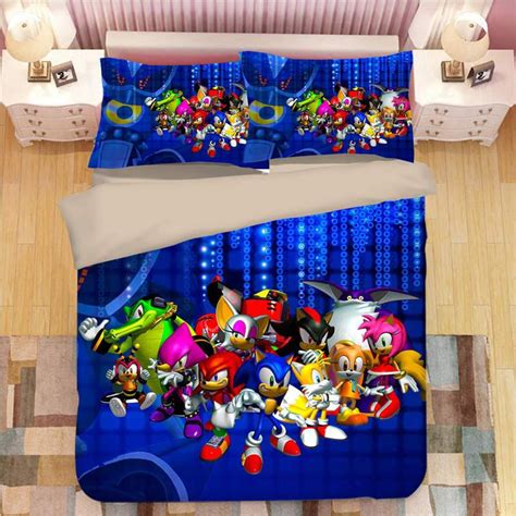 Housse De Couette Sonic Le Jeu De H Risson Parure De Lit Ensemble D