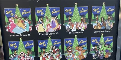 Light Up The Season Pin Series At Disney Employee Center Disney Pins Blog