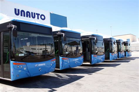 Unauto Incorpora A Su Flota Seis Nuevos Autobuses De Gnc