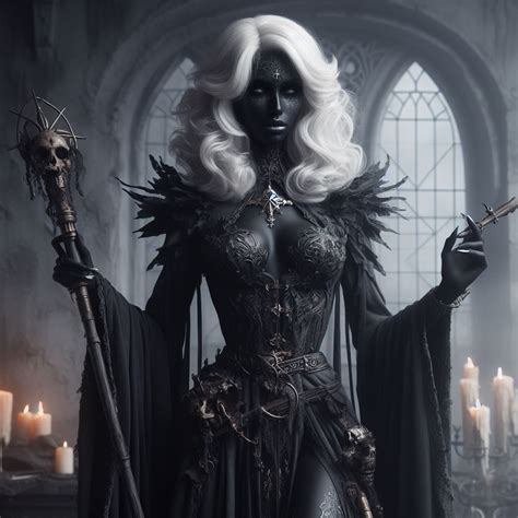 Drow Priestess By Solystra On Deviantart