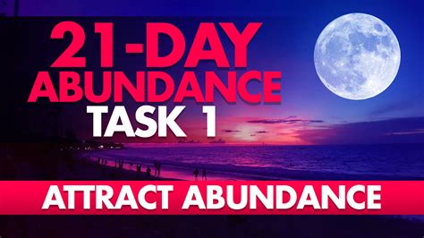 Deepak Chopra 21 Day Abundance Meditation Challenge