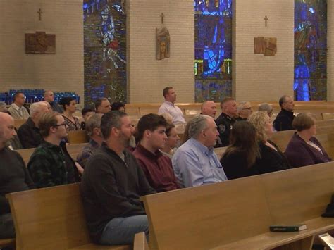 Fallen New Hartford Police Officer Joseph Corr Remembered At Memorial Mass