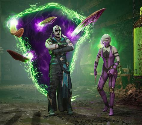 Quan Chi Khameleon Mk Sihirbaz Mortal Kombat Kafataslar