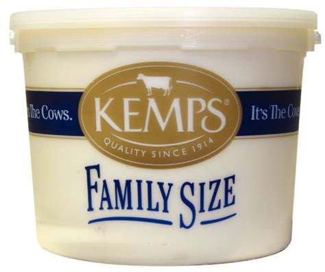 (132 oz. Pail) Vanilla Reduced Fat Ice Cream - Kemps