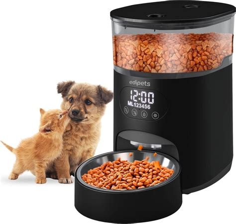 Dispensadores de comida automáticos para perros y gatos Dispensadores