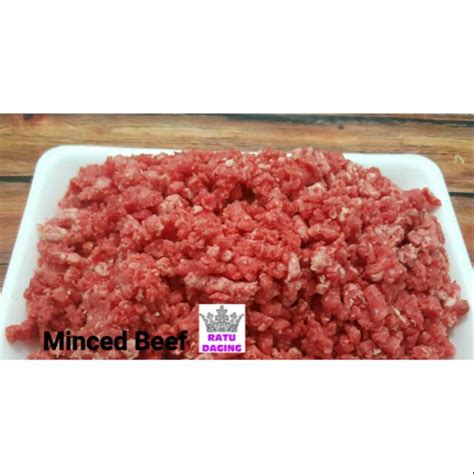 Jual Daging Sapi Giling Mince Beef Less Fat 1kg Indonesia Shopee