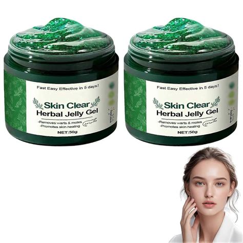 Skin Clear Herbal Jelly Gel, Effectively Improve Skin Texture and