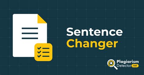 Sentence Changer Change Sentence With Ai