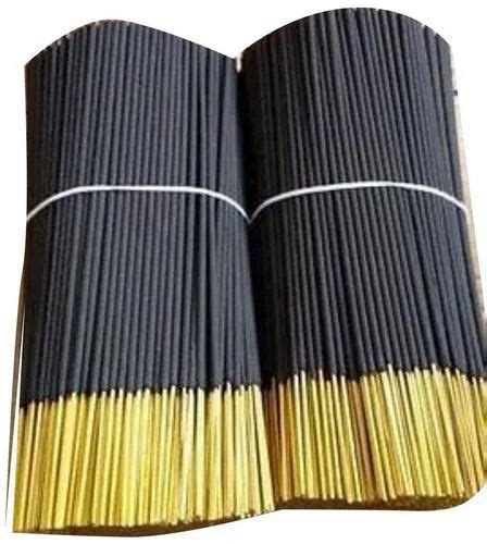 Mogra Bamboo And Charcoal Pukhraj Guru Kirpa Black Incense Sticks For