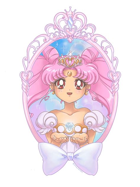 Sailor Moon Princess Chibiusa Small Lady 85 X 11 Print Etsy