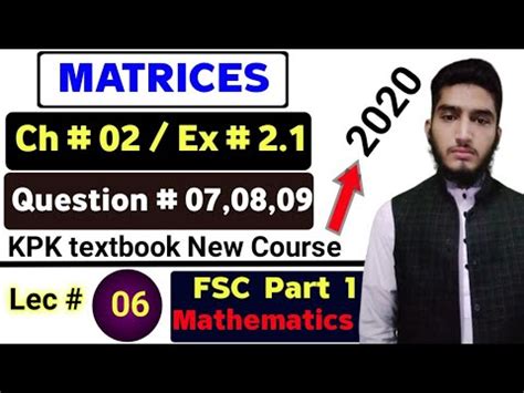 Matrices Transpose Exercise Question Kpk New