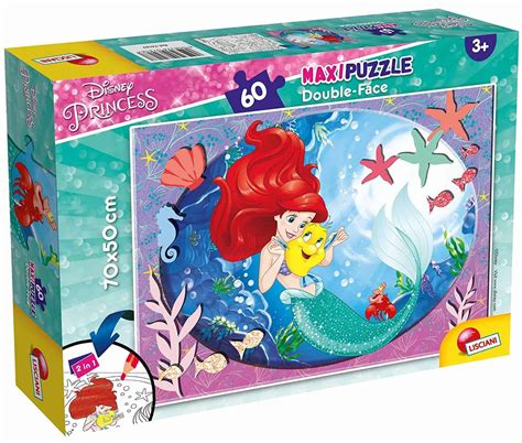 La Sirenetta Disney Puzzle Double Face Maxi Cm Pezzi