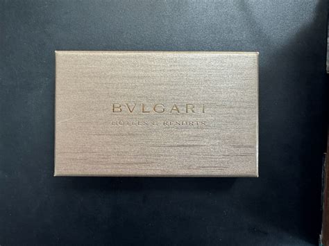 Bvlgari Resort Rome Tan Leather Luggage Tag New Authentic Ebay