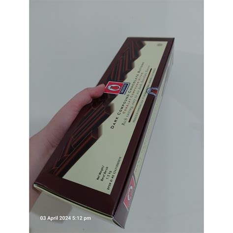 Jual Tulip Chocolatier Dark Compound Chocolate Batons Kg Cokelat