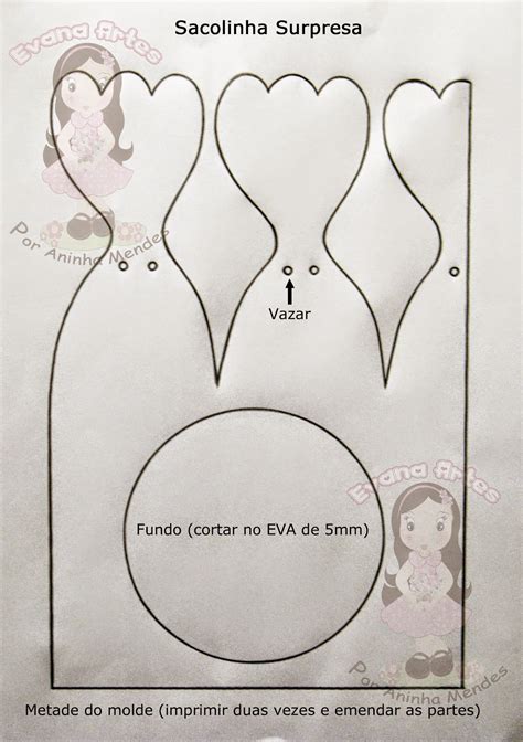 Sacolinhas De Eva Para Festas Infantis Feito Por Mim Artesanato Para Iniciantes