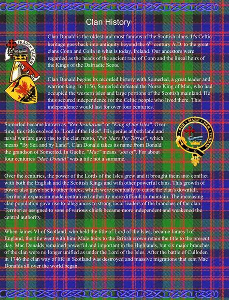 Clan Donald | Scotland history, Scottish clan tartans, Glencoe scotland