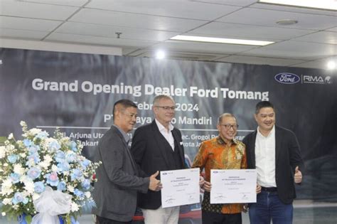 Rma Indonesia Resmi Buka Dealer Baru Ford Di Jakbar