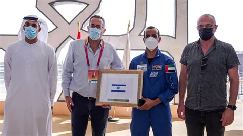 The First Emirati Astronaut Took The Israeli Flag Into Space 5pillars