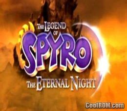 Legend Of Spyro The The Eternal Night Rom Iso Sony Playstation