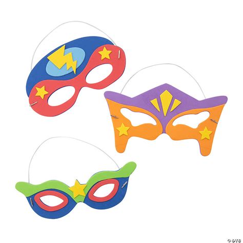 Superhero Mask Craft Kit Oriental Trading