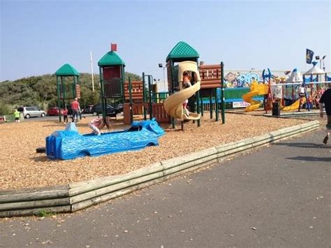 Outdoor Play Area With Skate Park At Back There Picture Of Pontins