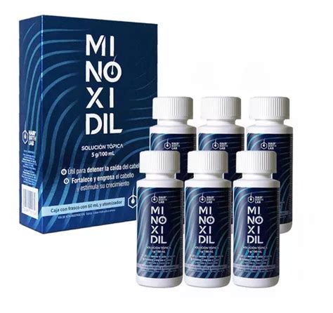 Minoxidil 5 Hair Birth Lab 60 Ml 6 Pack MercadoLibre