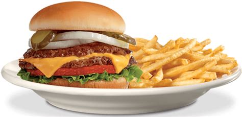 Burger And Fries Png