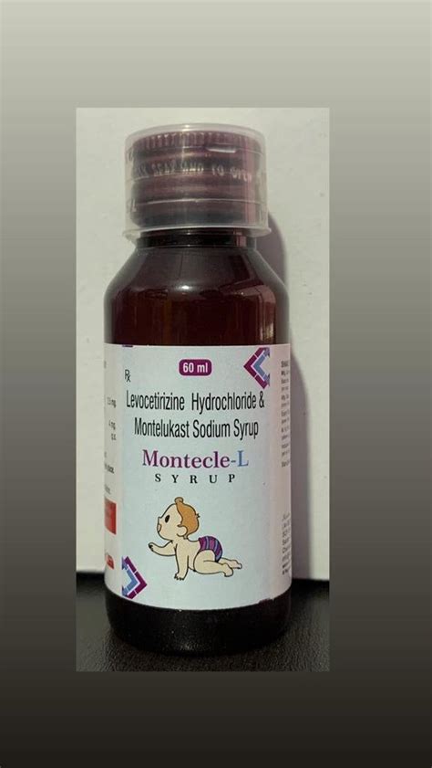 Levocetirizine Dihydrochloride 2 5 Mg And Montelukast Sodium 4 Mg As