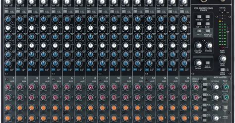 Pro Audio System: Mackie Onyx 1640i Recording Mixer