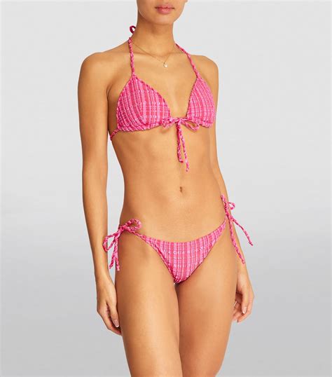 Lisa Marie Fernandez Triangle Bikini Harrods Us