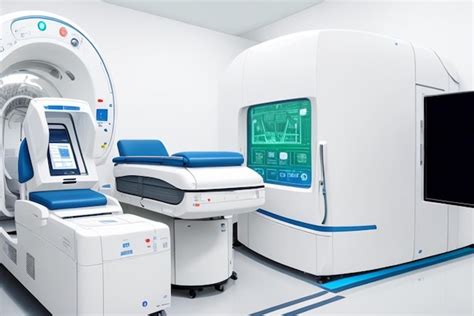 Premium Photo Advanced Mri Or Ct Scan Medical Diagnosis Machine At