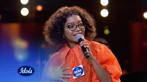 Senas Solo Performance Idols SA S19 Mzansi Magic Ep 6 YouTube