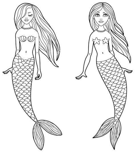 Coloring Therapy Sirens Of The Sea