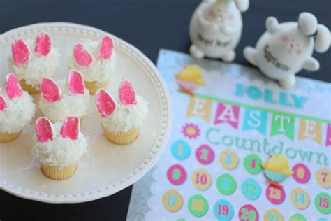 Super Simple Easter Bunny Cupcakes Jolly Mom