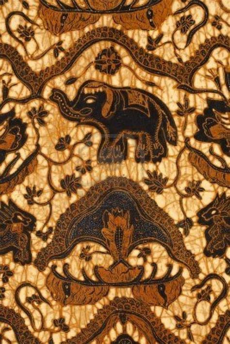 5 Motif Batik Flora Dan Fauna Yang Unik Dan Indah