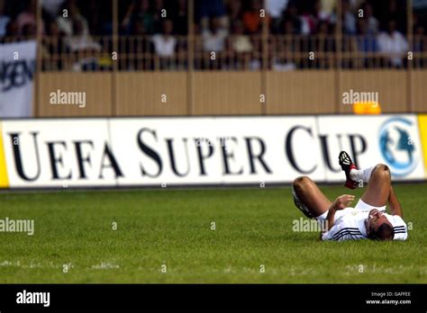 Soccer UEFA Super Cup Final Real Madrid V Feyenoord Real Madrid