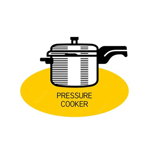 Premium Vector Pressure Cooker For Cooking Outline Vector For Packaging Design