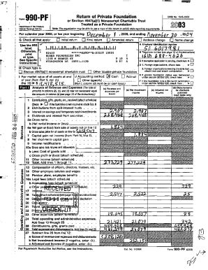 Fillable Online Pf Return Of Private Foundation Fax Email Print