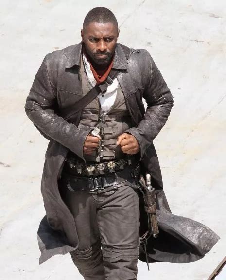 The Dark Tower Gunslinger Idris Elba Leather Trench Coat Tlc