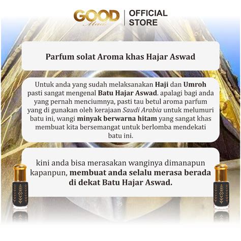 Jual GOOD MADE Parfum Sholat Aroma Mekah Dan Madinah Parfum Arab