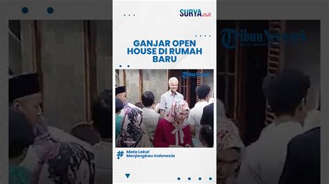 Open House Di Rumah Baru Ganjar Pranowo Sediakan Makanan Hingga Mainan