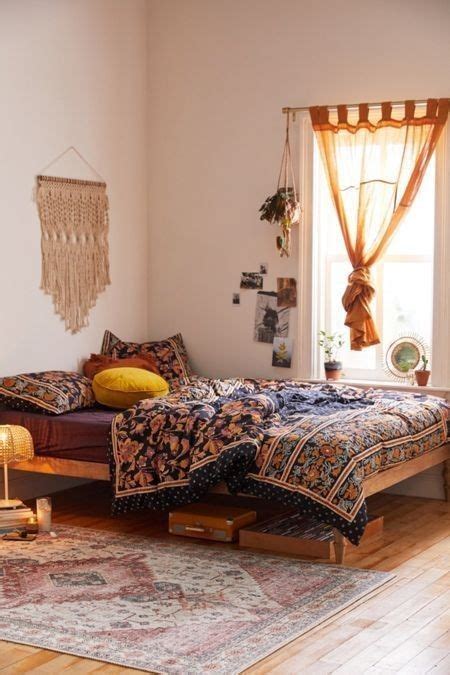 Pin By Bohoasis On Boho Tapestry Bedding Eclectic Bedroom Bedroom