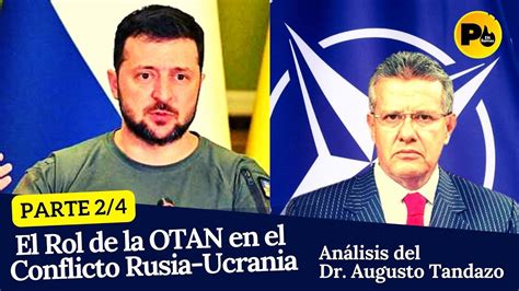 Dr Augusto Tandazo El Conflicto Rusia Ucrania Parte 2 4 El Rol De