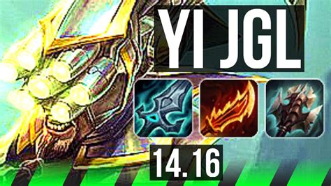 MASTER YI Vs NOCTURNE JGL 16 3 9 600 Games Godlike EUW Master