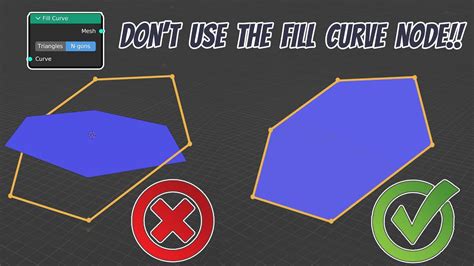 The Right Way To Fill A Curve With Geometry Nodes In Blender Youtube