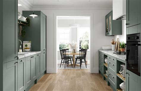 Sherwood Sage Green Benchmarx Kitchens And Joinery