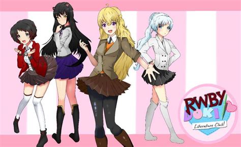 Rwby X Ddlc Crossover Rwby Amino