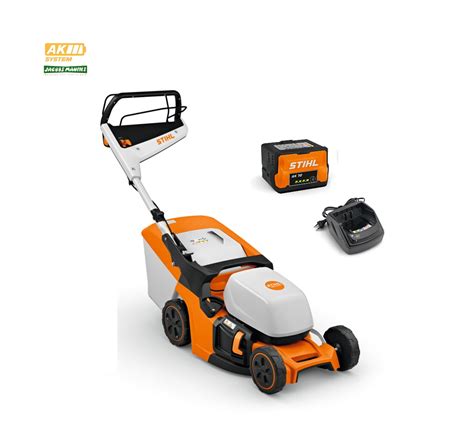 Stihl RMA 443 V Accu Grasmaaier 41cm Met AK 10 Accu En AL 101 Lader